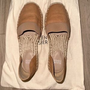 Eileen Fisher Tan Espadrilles Size 6